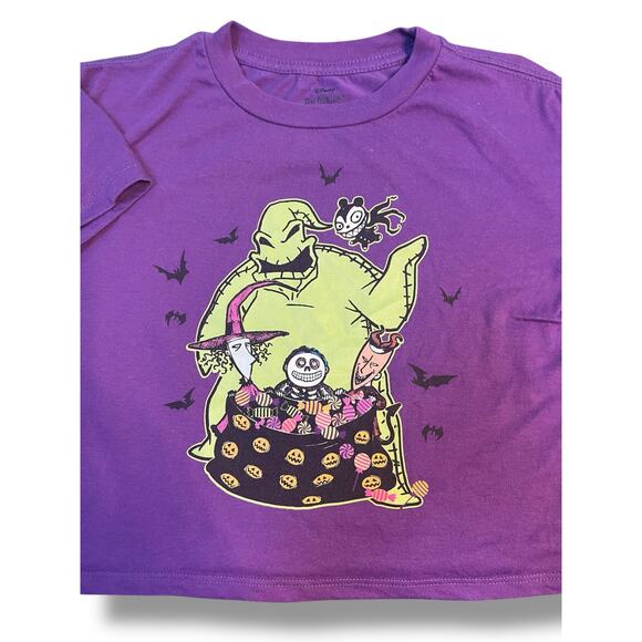 Disney The Nightmare Before Christmas Medium T-Shirt 7/8 Halloween Oogie Boogie - Picture 5 of 10